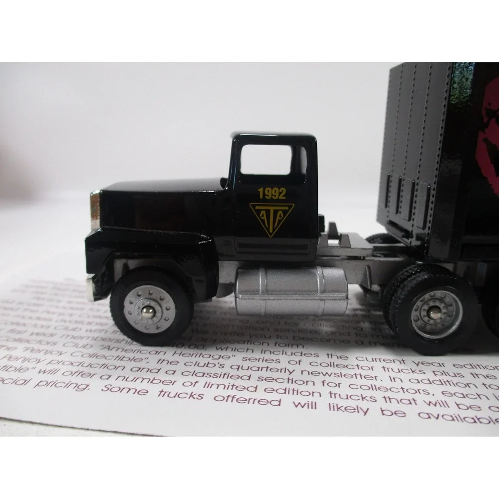 Penjoy Vintage Die Cast Semi Truck / Trailer 1992 ATA Management‎ Conference